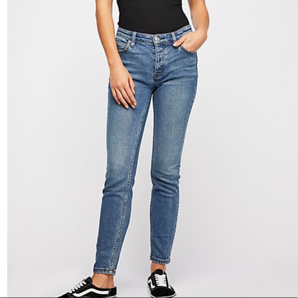 Free People | High Rise Skinny Jeans